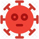 Flushed Coronavirus Emoji Coronavirus Icon