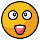 Flushed Emoji Face Icon