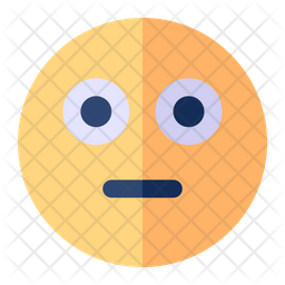 Flushed Emoji Icon - Download in Flat Style