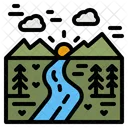 Fluss  Symbol