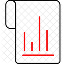 Flussdiagramm Datenseite Kreisdiagramm Symbol