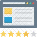 Flussdiagramm Bewertung Sitemap Symbol