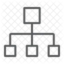 Fluss Diagramm Diagramm Symbol