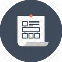 Flussdiagramm Workflow Sticky Symbol