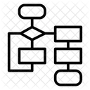 Flussdiagramm Diagramm Intelligenz Symbol