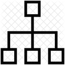 Diagramm Verbindung Netzwerk Symbol