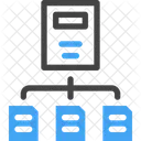 Flussdiagramm Workflow Prozess Symbol