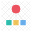 Flussdiagramm Daten Diagramm Icon