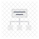 Flussdiagramm Diagramm Vernetzung Icon