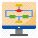 Flussdiagramm  Icon