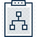 Flussdiagramm Zwischenablage Diagramm Symbol