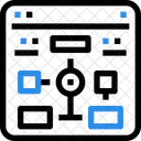 Flussdiagramm Sitemap Aktivitat Symbol