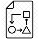 Flussdiagramm Betrieb Verwaltung Symbol