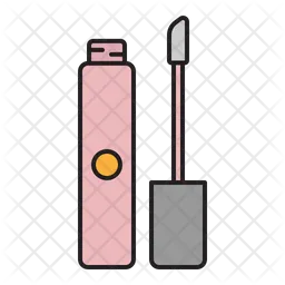 Flüssiger Lippenstift  Symbol