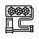 Flussigkeitskuhlungssystem Symbol