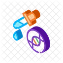 Analyse Biologie Biomaterial Symbol