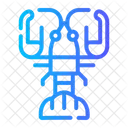Langusten Hummer Garnelen Symbol