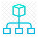 Flusso Del Prodotto Diagramma Di Flusso Distribuzione Del Prodotto Icon