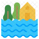 Flut  Symbol