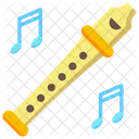 Flute Music Audio Icon