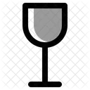 Flute Glass Drink Cup Icon