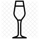 Flute Glass  Icon