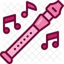 Flute Music Instrument Icon