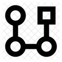 Flux Organigramme Structure Icône