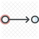 Flux De Donnees Graphique Diagramme Icône