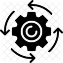 Flux De Processus Icône
