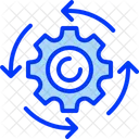 Flux De Processus Icône