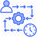 Workflow Utilisateur Developper Icon