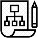 Idee Plan Schema Icône