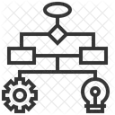 Flux De Travail Diagramme Algorithme Icône