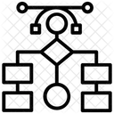 Flux De Travail Organigramme Algorithme Icône