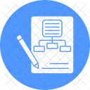 Hierarchie Diagramme Organigramme Icon