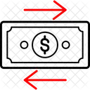 Des flux de trésorerie  Icône