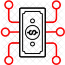Des flux de trésorerie  Icône