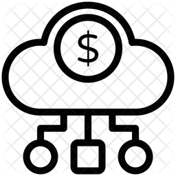 Des flux de trésorerie  Icône