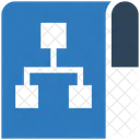 Fluxo Estrutura Rede Ícone