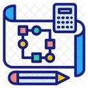 Fluxo Fluxograma Fluxo De Trabalho Ícone