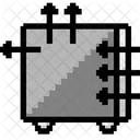 Fluxo de ar  Ícone