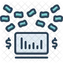 Fluxo de caixa  Ícone