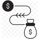 Fluxo de caixa  Ícone