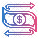 Fluxo de caixa  Ícone