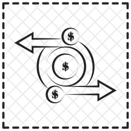 Fluxo de caixa  Ícone