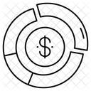 Fluxo De Dinheiro Fluxo De Caixa Capital Ícone