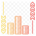 Fluxo de caixa  Ícone