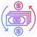 Fluxo de caixa  Ícone