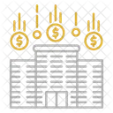 Empresa Fluxo Dinheiro Ícone
